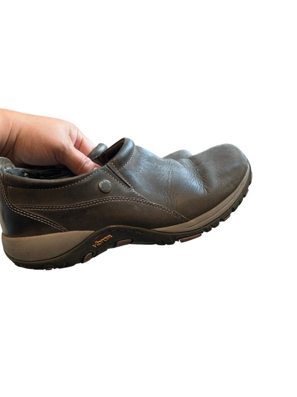 Dansko Shoes Womens Size 39 US 8-8.5 Gray Waterproof Slip On Clog Vibram